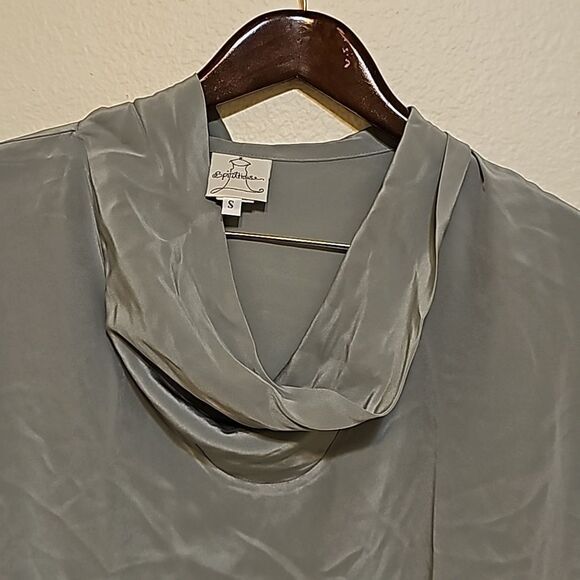 Spirithouse silk  blouse size small. - Picture 2 of 7